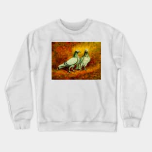 The Saxon Fairy Swallow Pigeon Crewneck Sweatshirt